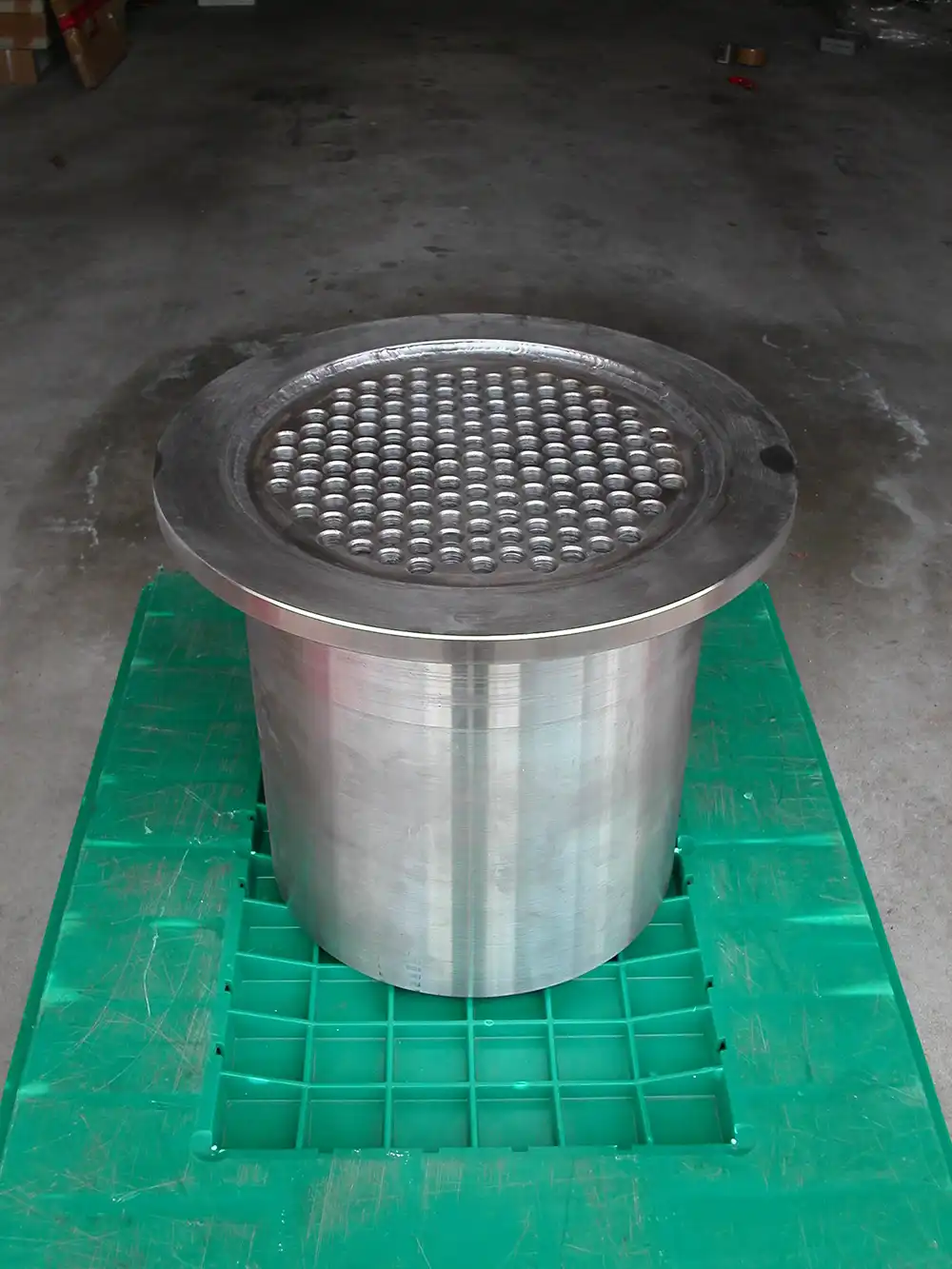 Lochplattengleichrichter